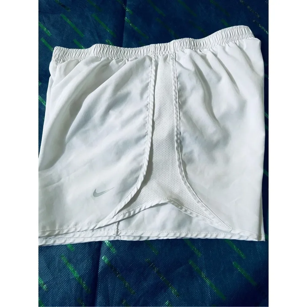 Nike Dri-Fit running shorts white size XL - Picture 5 of 6